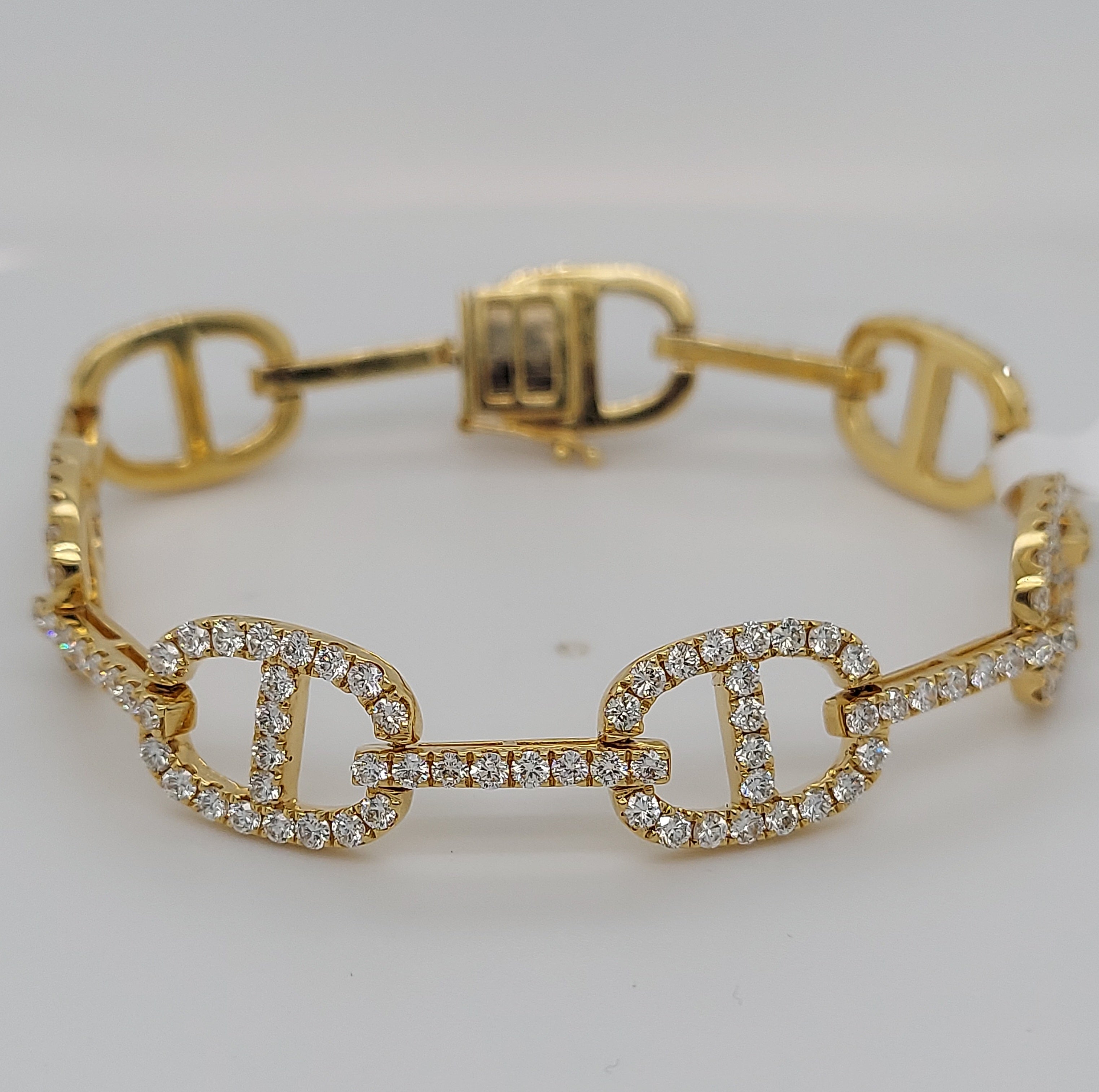 5.05 Carat Diamond Tennis Bracelet