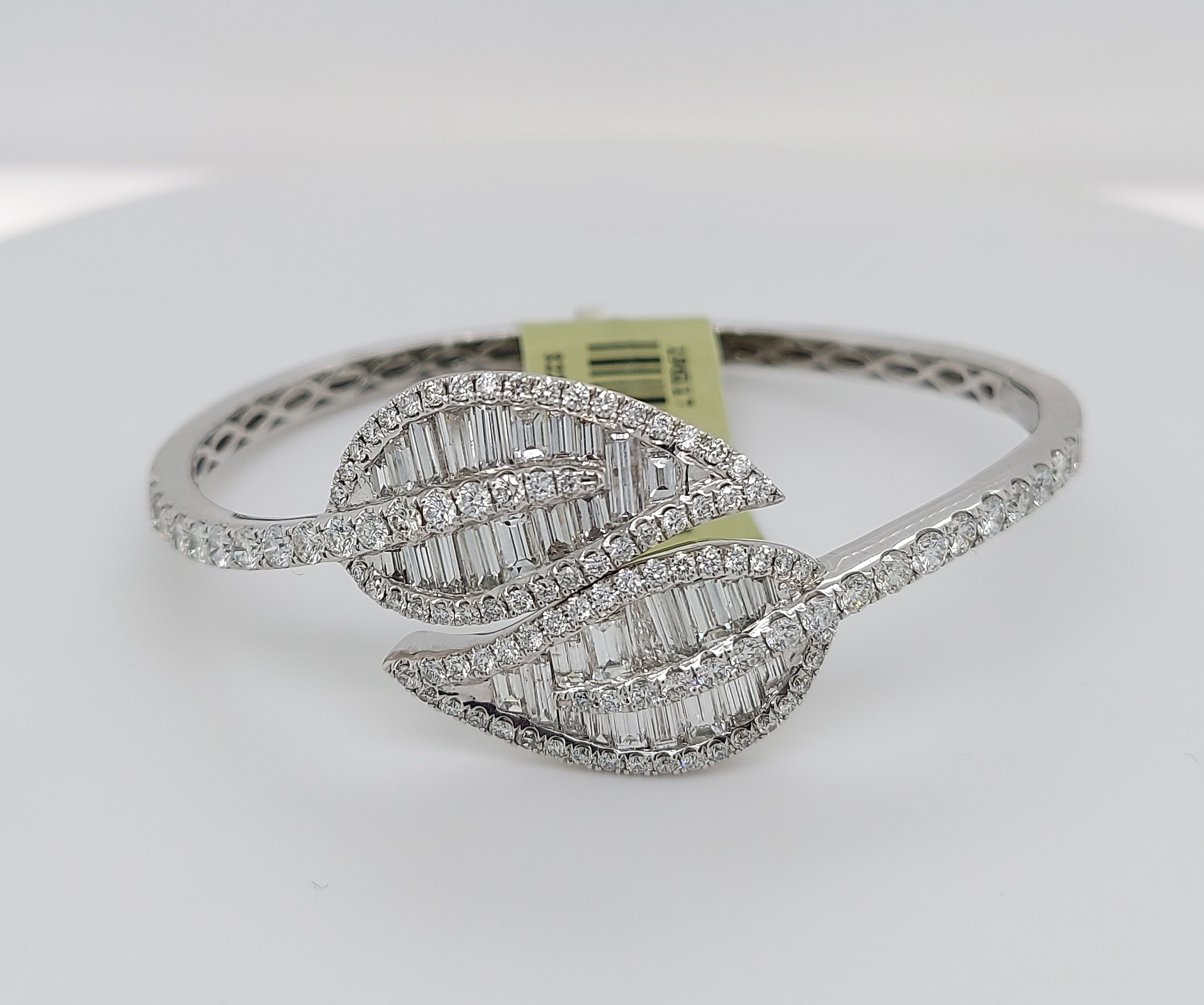 6.03 Carat Diamond Bangle Bracelet