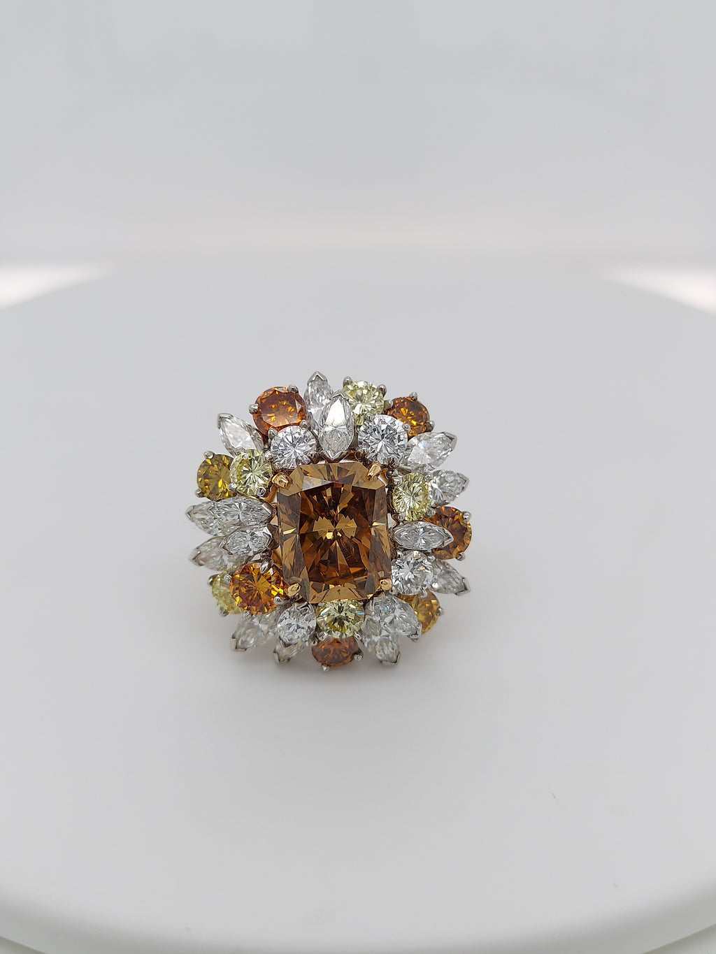 Multistone Diamond Ring