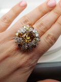 Multistone Diamond Ring