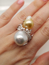 Pearls & Diamonds Fashion Ring