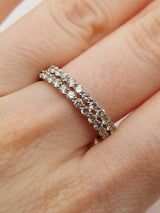 2 Carat Diamond Band Set