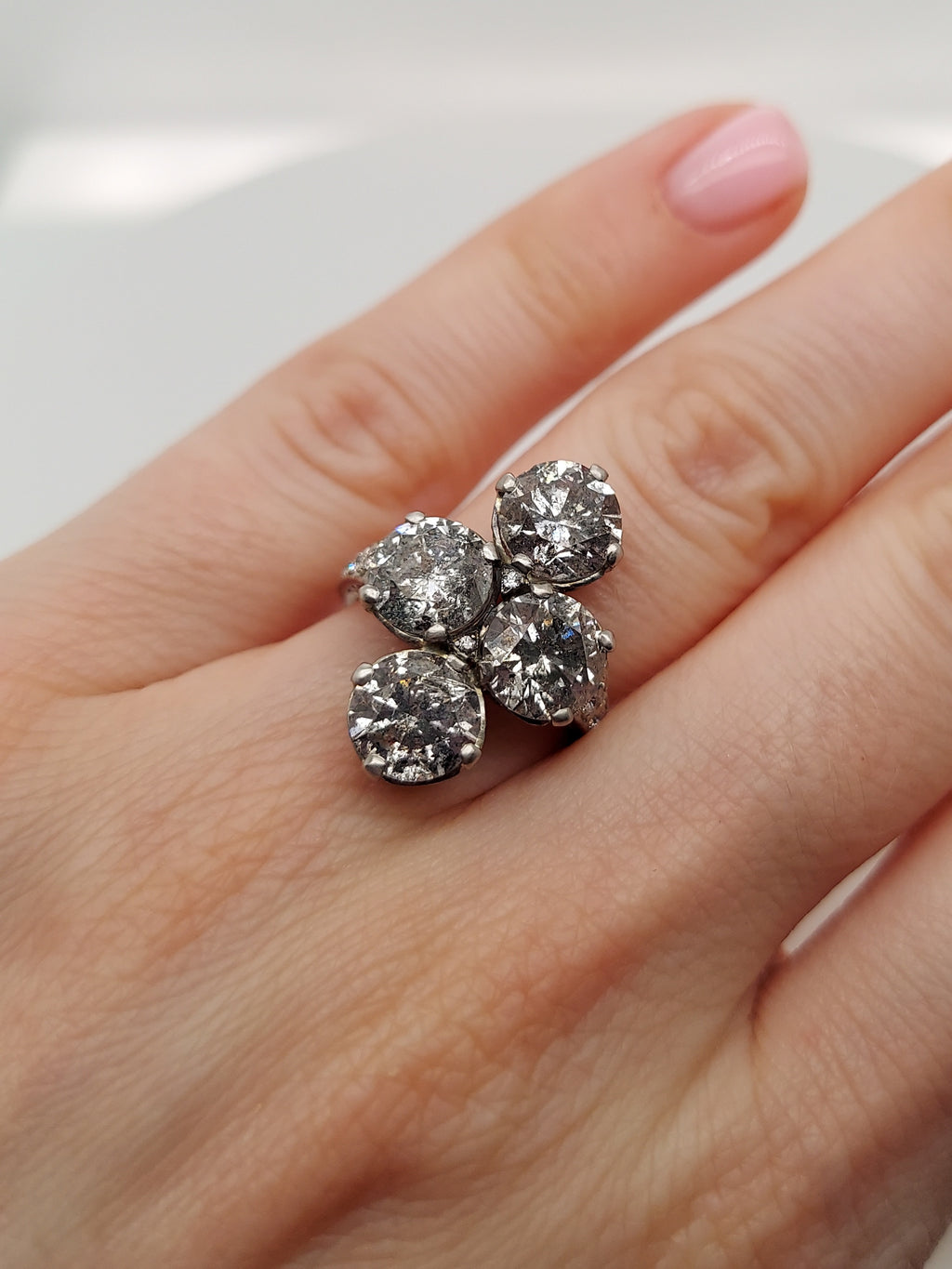 6.3 Carat Vintage Diamond Ring