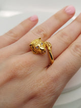 Gold Tiger Ring