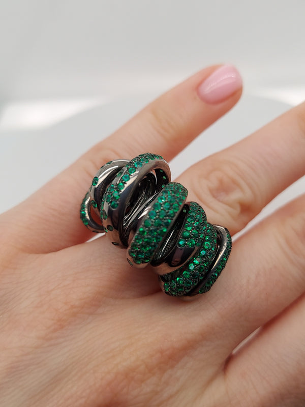 De Grisogono Green Emerald Ring