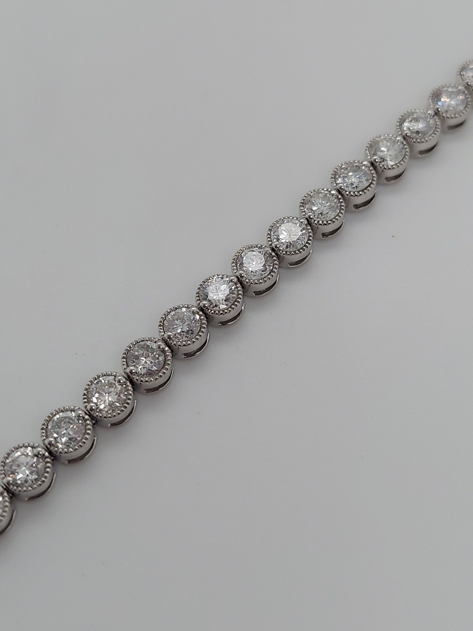 7.15 Carat Diamond Tennis Bracelet