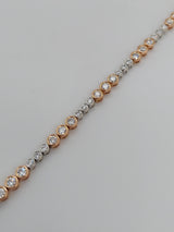 5 Carat Diamond Tennis Bracelet Bezel Set