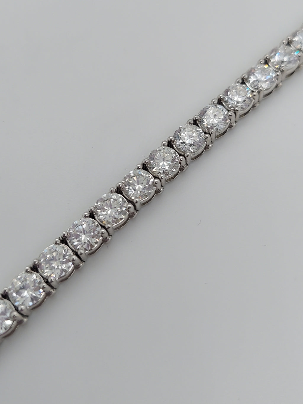 7.30 Carat Diamond Tennis Bracelet