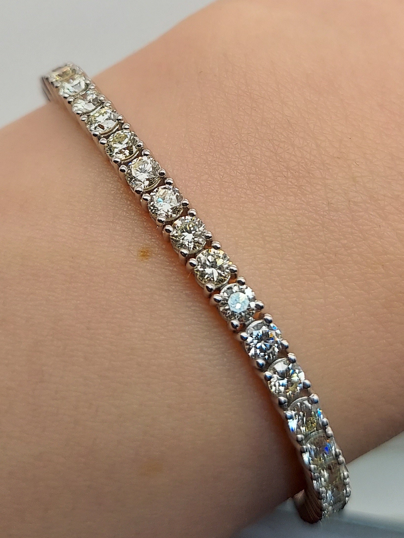 5 Carat Diamond Tennis Bracelet