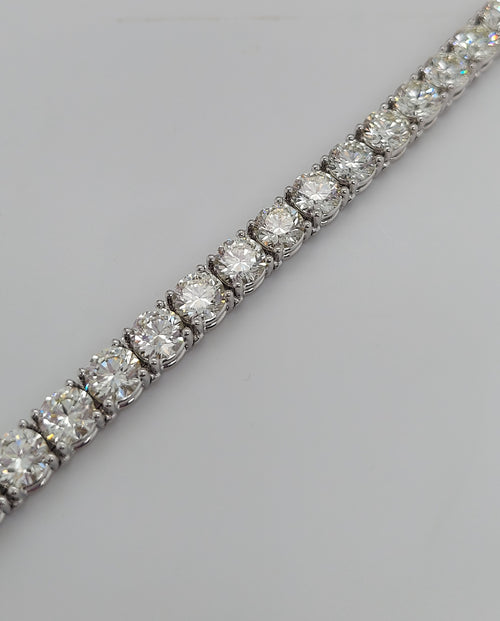 27 Carat Diamond Tennis Bracelet