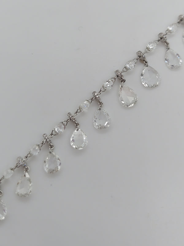 Rose Cut Diamond Bracelet