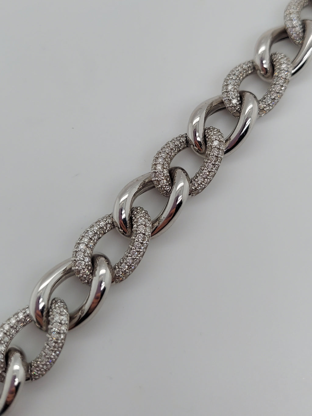 4.65 Carat Diamond Cuban Link Bracelet