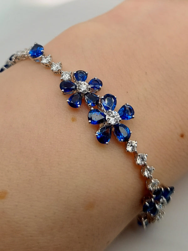 Crivelli Sapphire & Diamond Bracelet