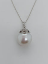 Pearl & Diamonds Pendant