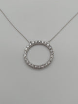 2.50 Carat Diamond Eternity Pendant