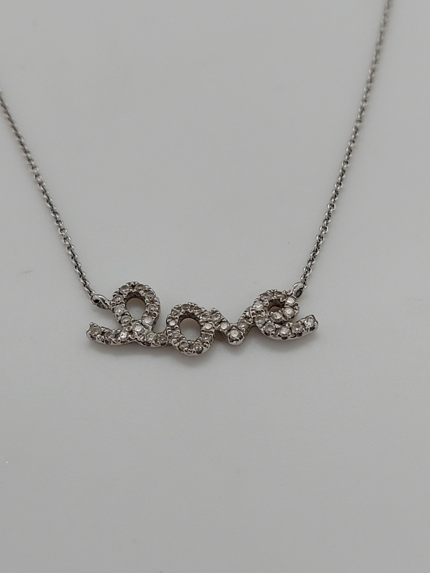 0.60 Carat Love Diamond Pendant