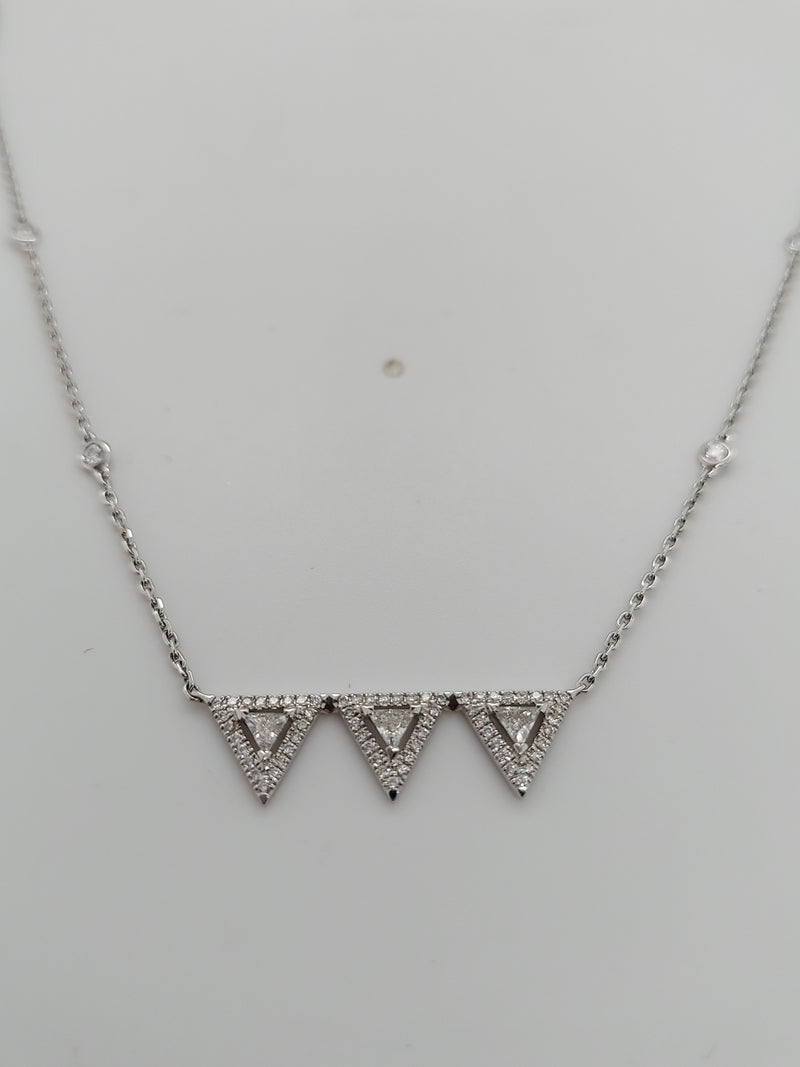 Multicut Diamond Pendant