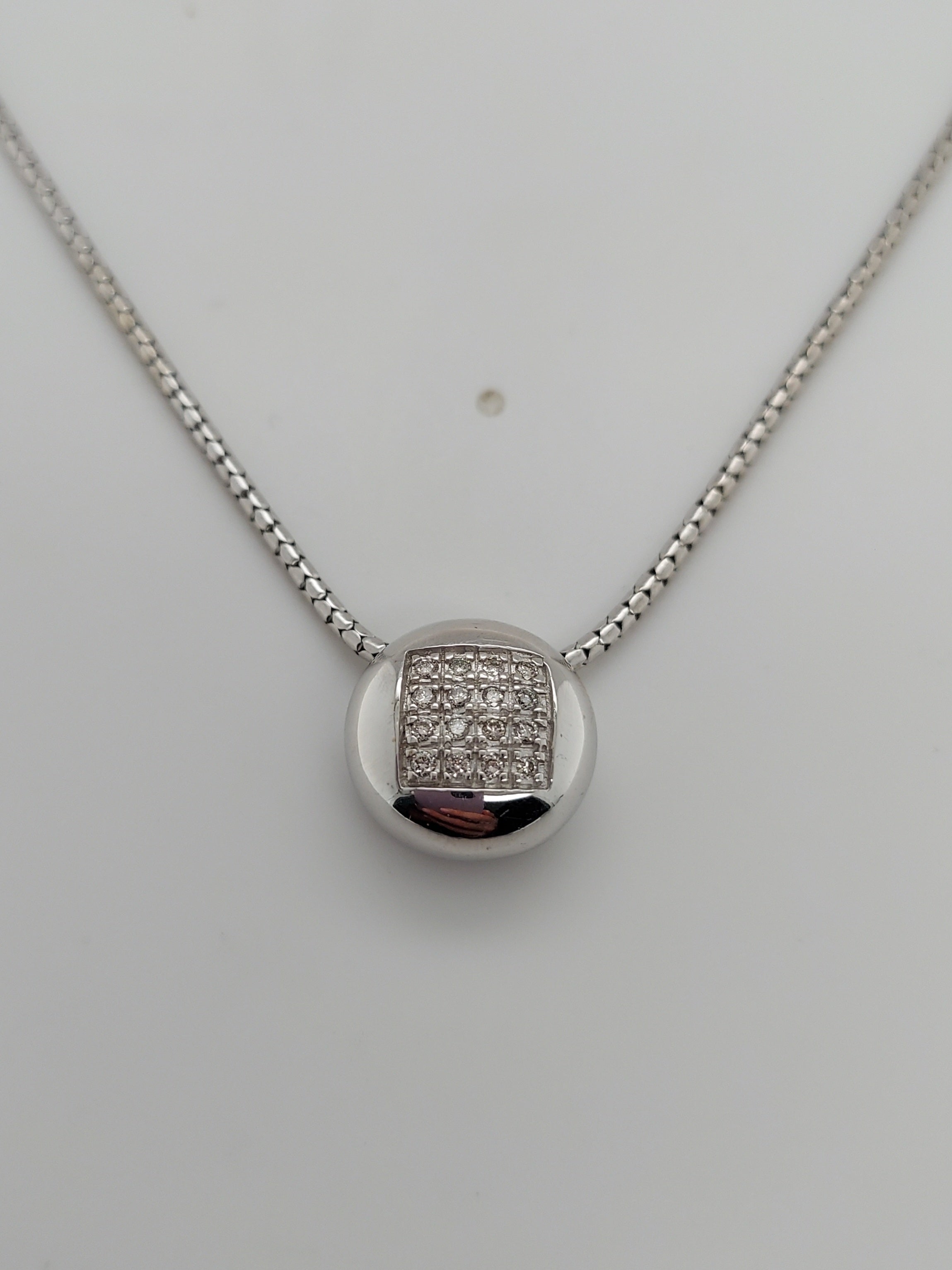 Pave Diamond Pendant