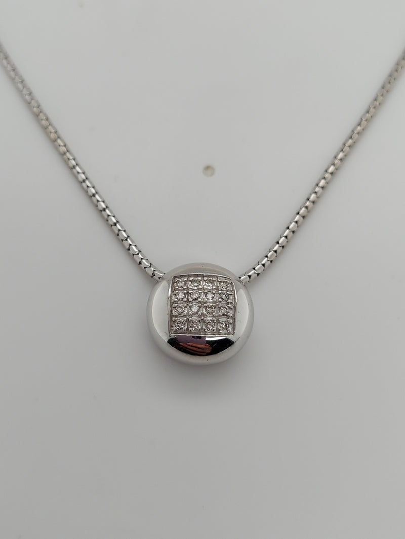 Pave Diamond Pendant