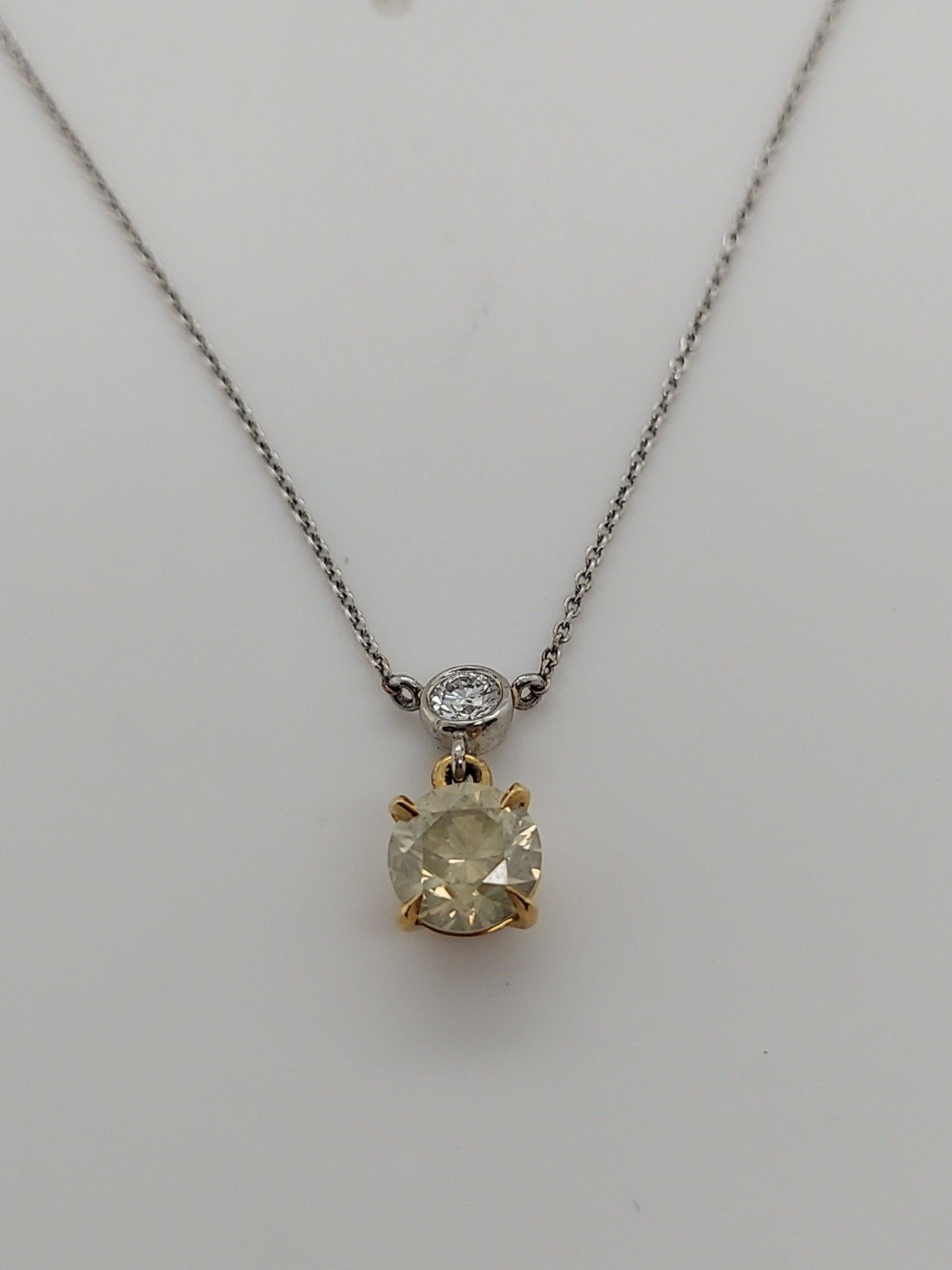 1.50 Carat Diamond Pendant