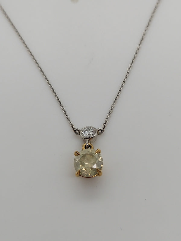 1.50 Carat Diamond Pendant