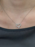 Tiffany Diamond Heart Pendant
