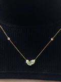3.10 Carat Bird Diamond Pendant on DBTY Necklace