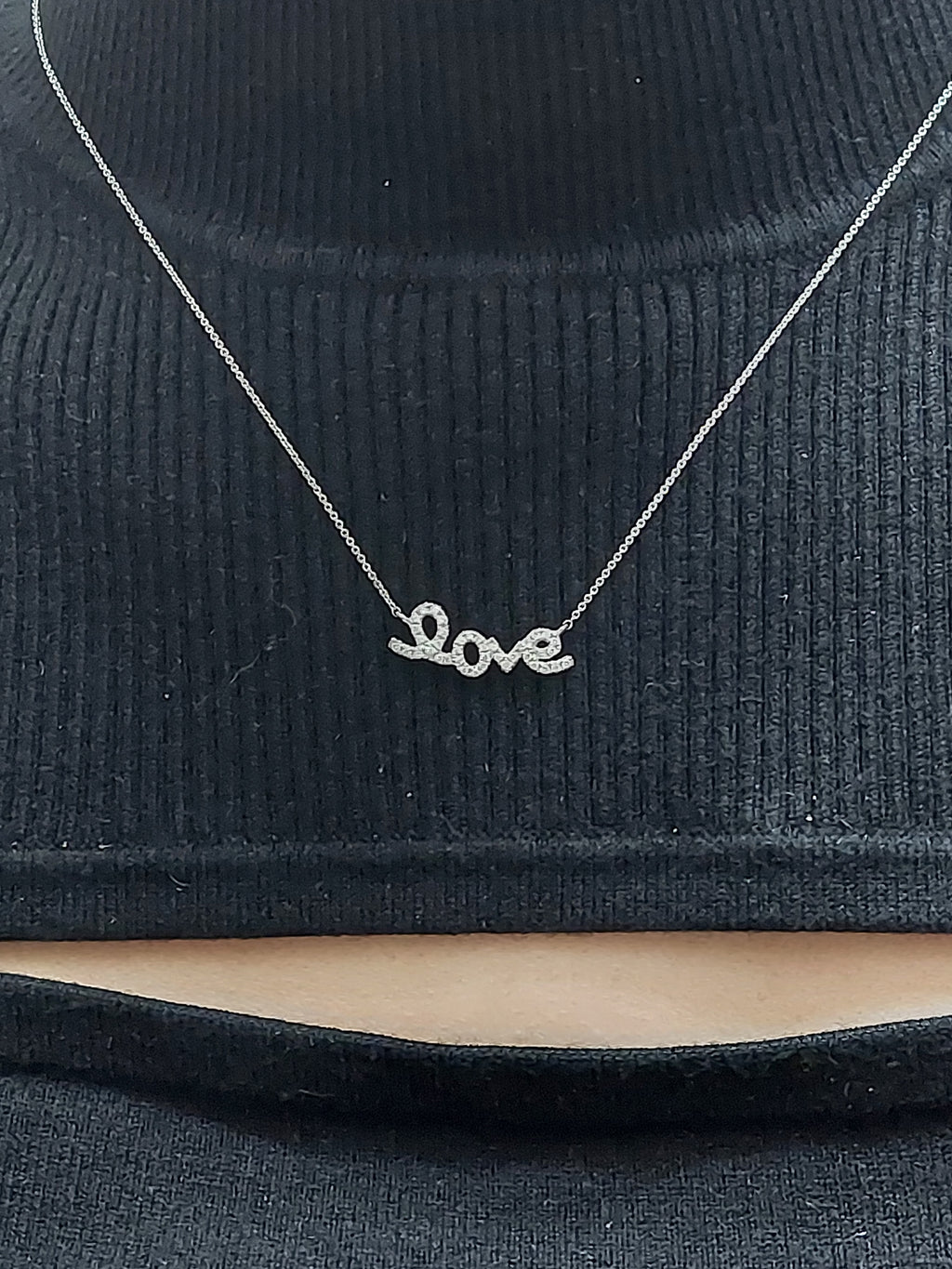 0.60 Carat Love Diamond Pendant