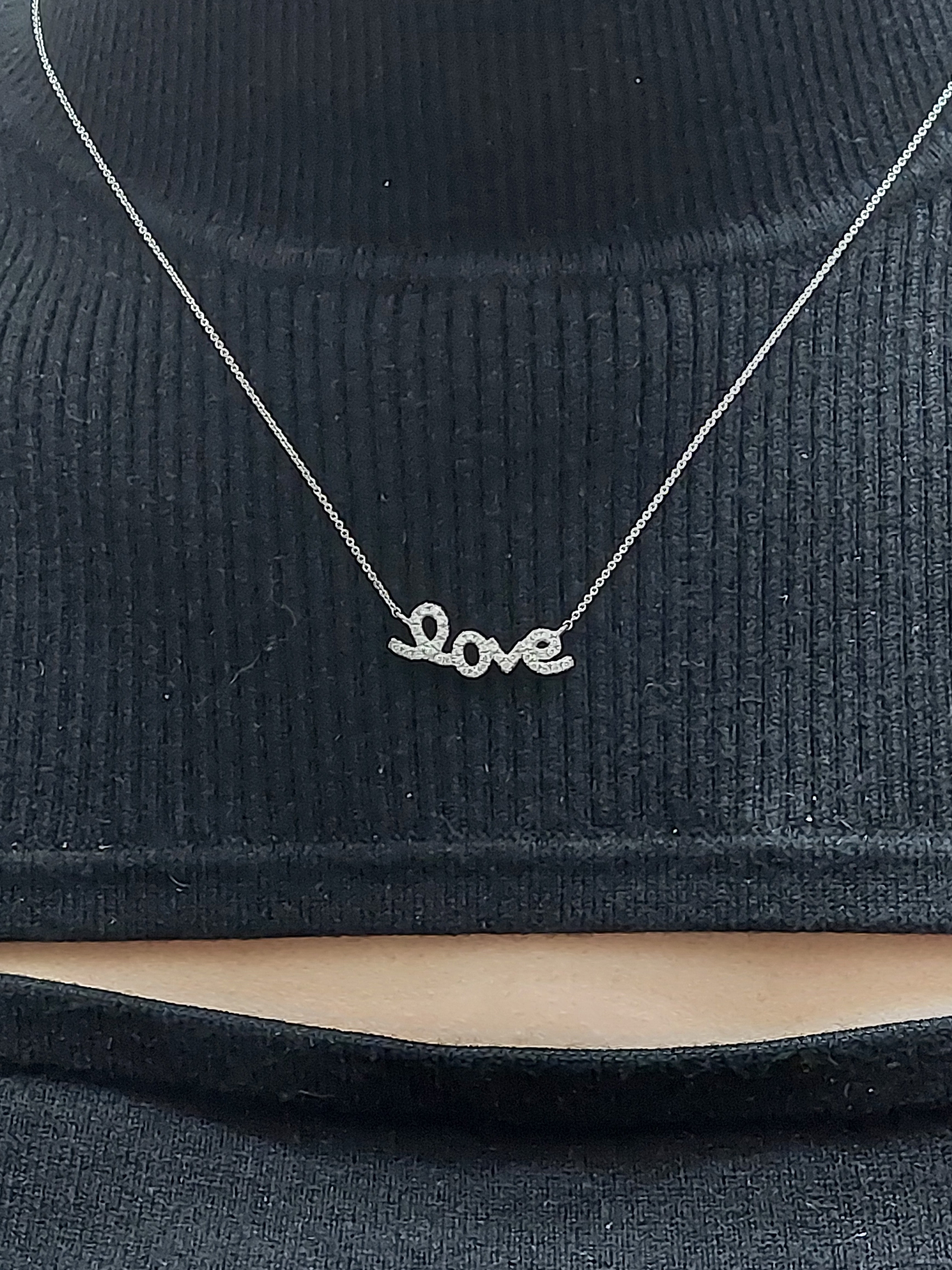 0.60 Carat Love Diamond Pendant