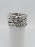 2 Carat Princess Cut Diamond Band