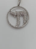 1.30 Carat Diamond Chai Pendant