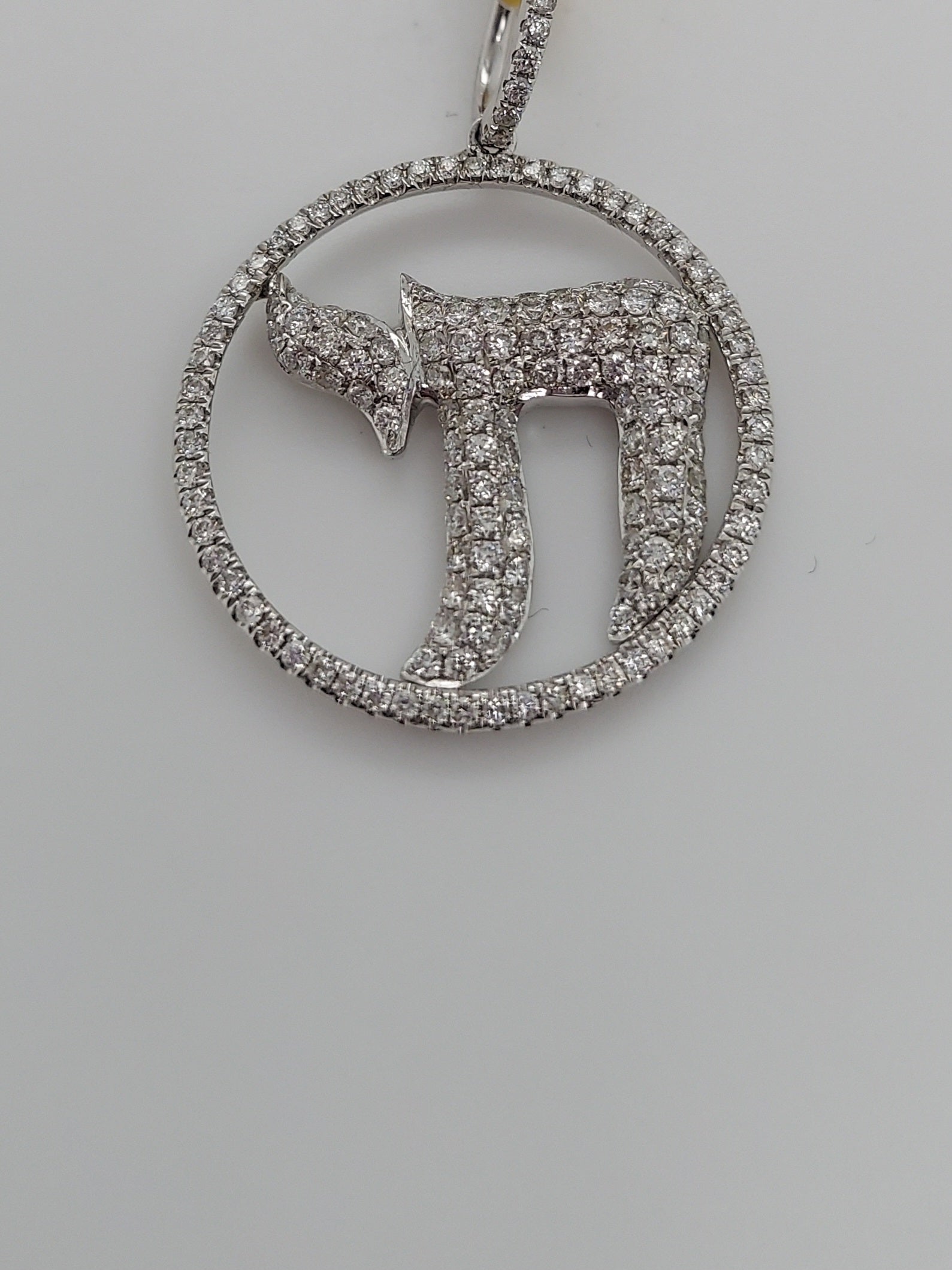 1.30 Carat Diamond Chai Pendant