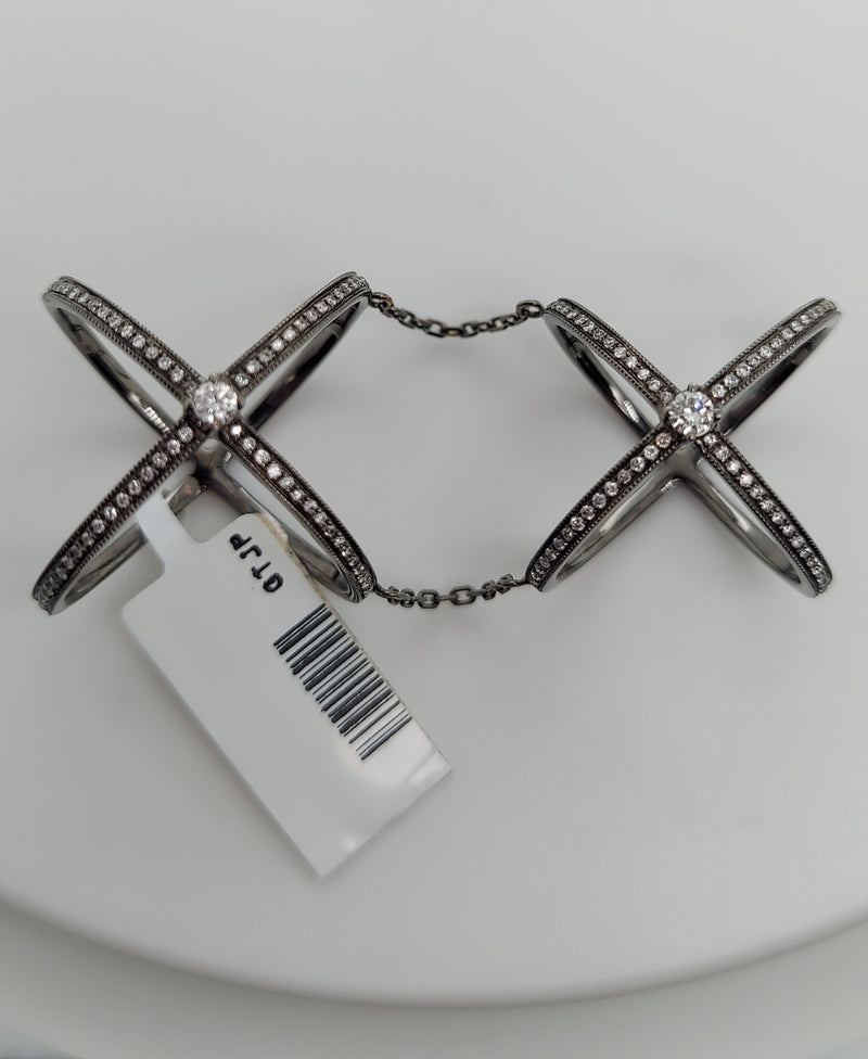 Diamond Cross Ring