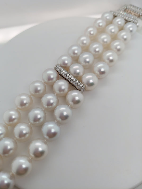 Acoya Pearls & Diamonds Bracelet