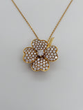 Van Cleef & Arpels Cosmos Diamond Clip Pendant