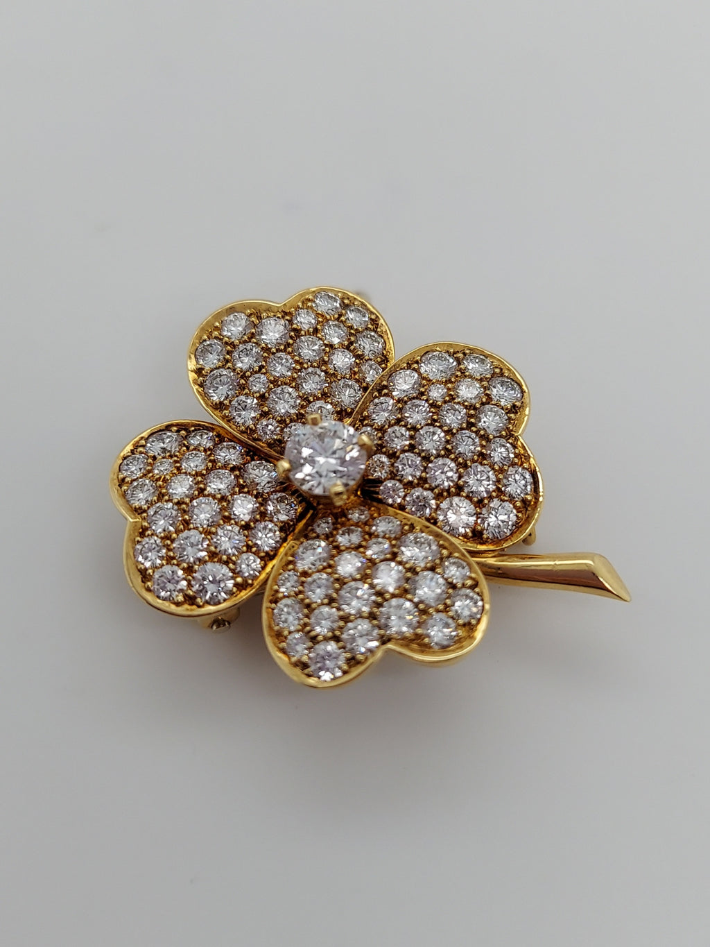 Van Cleef & Arpels Cosmos Diamond Clip Pendant
