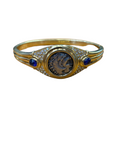 Bvlgari Vintage Diamond Alessandro Magno Coin Bracelet