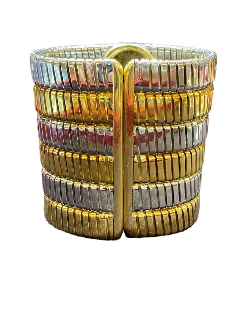 Bvlgari Vintage Triple Coin Tubogas Bracelet