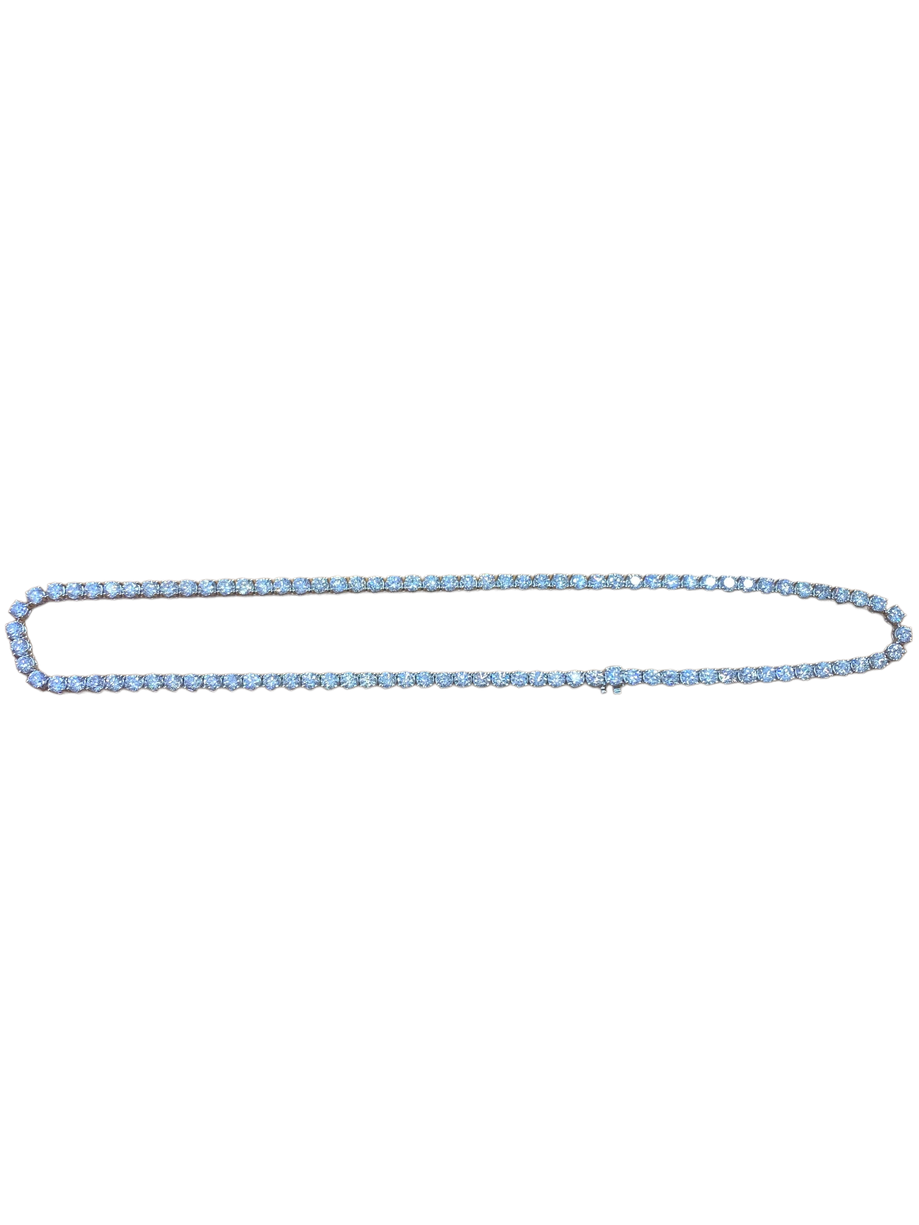 40 Carat Diamond Tennis Necklace
