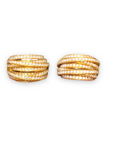 de Grisogono Diamond Pink Gold Allegra Earrings