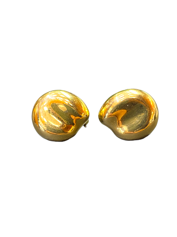 ELSA PERETTI FOR TIFFANY AND CO. BEAN COLLECTION 18K GOLD EARRINGS