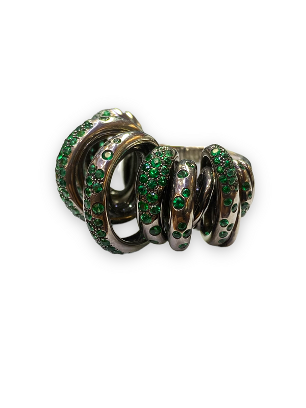 de Grisogono Emerald Cantene Ring