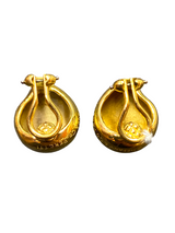 ELSA PERETTI FOR TIFFANY AND CO. BEAN COLLECTION 18K GOLD EARRINGS