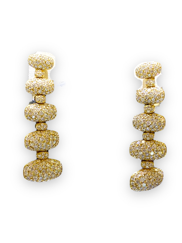 de Grisogono Diamond Drop Earrings