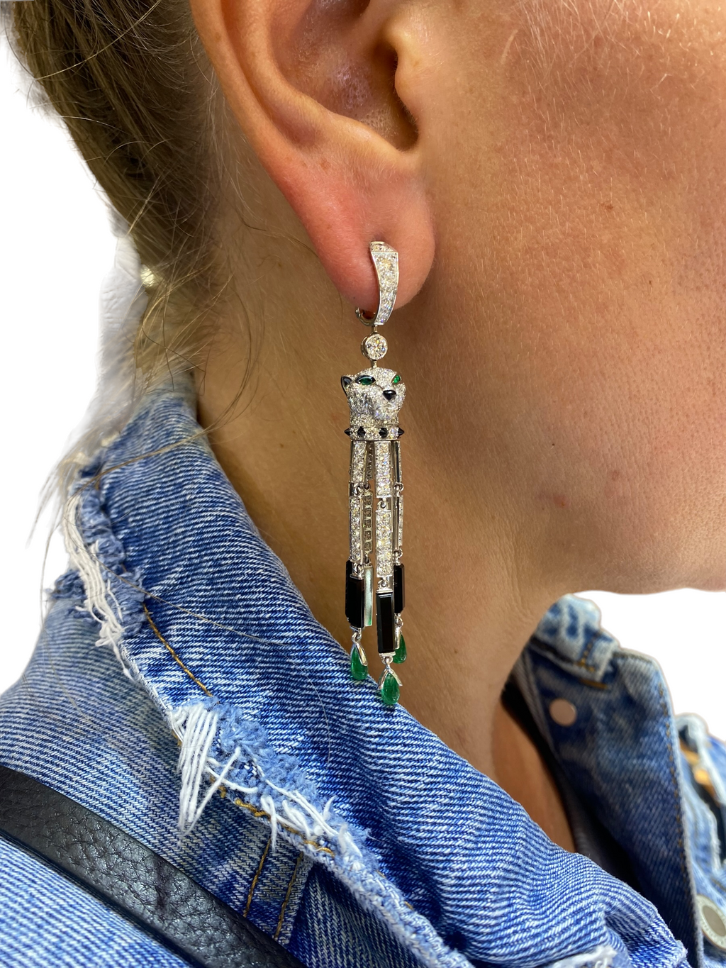 PANTHÈRE DE CARTIER EARRINGS