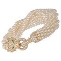 Van Cleef & Arpels George Lenfant 18K Yellow Gold 6.00 Ct Diamond and Pearl Lion