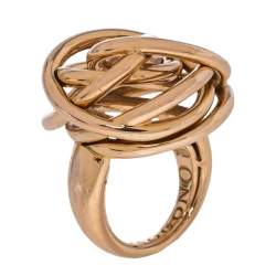 De Grisogono Matassa 18K Rose Gold Set of Earrings and Ring